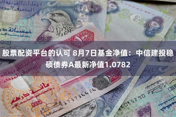 股票配资平台的认可 8月7日基金净值：中信建投稳硕债券A最新净值1.0782